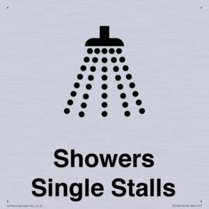 Showers with Single Stalls
